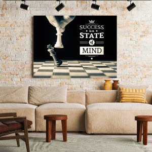 Tablou Motivational - Success Is A State Of Mind