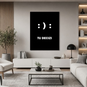 Tablou Motivational - Tu Decizi