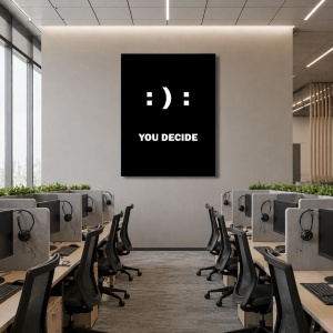 Tablou Motivational - You Decide