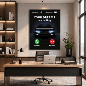 Tablou Motivational - Your Dreams Are Calling