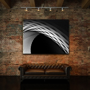 Tablou Office - Black And White Modern Buildings - Img 3