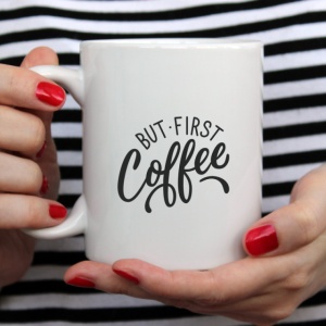 Cana cu Mesaj But First Coffee - Img 2
