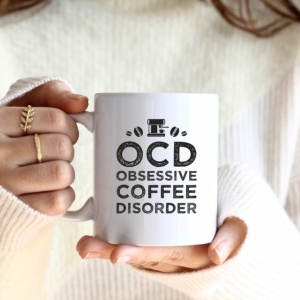 Cana cu Mesaj Obsessive Coffee Disorder - Img 3