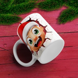 Cana De Craciun - Cute Young Santa - Img 3