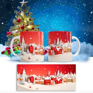 Cana De Craciun - Red Christmas Town