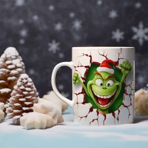 Cana De Craciun - Santa Grinch