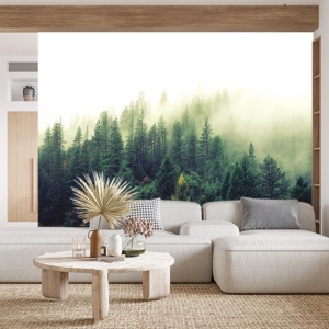 Foto tapet Misty mountains