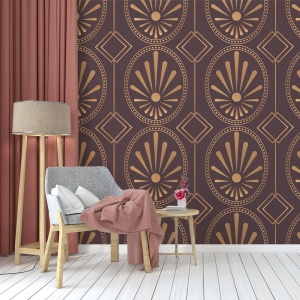Fototapet - Golden art deco 8 (FTD1000310)