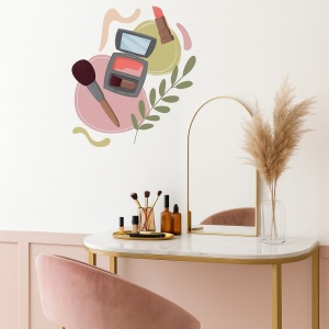 Make-up set (flat design)