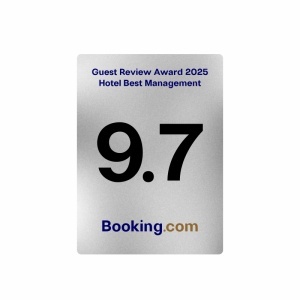 Plachetă Argintie Personalizată cu Nota Recenzie Booking - Img 3
