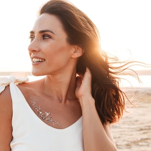 Ștampilă ceramică tatuaje temporare LaDot Cosmetics, S – Diamant - Img 3