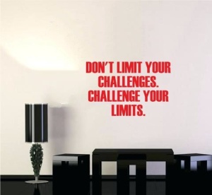 Sticker De Perete Don't Limit Your Challenges - Img 5