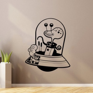 Sticker De Perete Extraterestru - Img 3