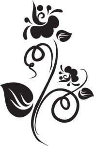 Sticker De Perete Floare Abstracta - Img 3