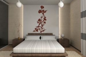 Sticker De Perete Floare Inalta