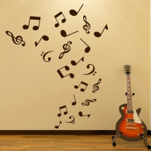 Sticker de Perete Musical Notes Music - Img 2
