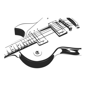 Sticker Electric Guitar - Img 3