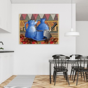 Tablou Bucatarie - Coffee Set Mosaic - Img 3