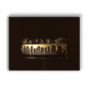 Tablou Bucatarie - Golden Cake - Img 2