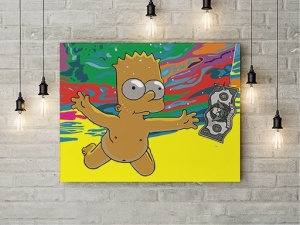 Tablou Canvas Bart Simpson