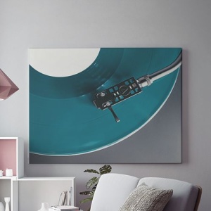 Tablou Canvas Blue Vinyl