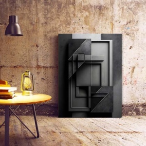 Tablou Canvas Modern Abstract - 3D Monlolith gates - Img 2