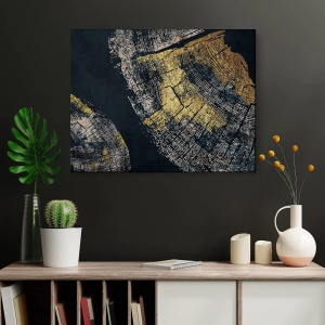 Tablou Canvas Modern Abstract - Abstract tree section