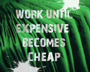 Tablou Canvas Motivational - Expensive Becomes Cheap - Img 4