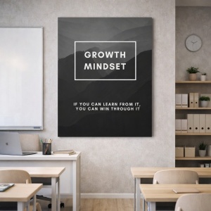 Tablou Canvas Motivational - Growth Mindset (definition)