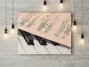 Tablou Canvas Partitura - Img 2