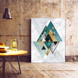 Tablou Canvas Perfect Geometry (Marble)