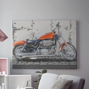 Tablou Canvas Red Moto