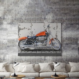 Tablou Canvas Red Moto - Img 3