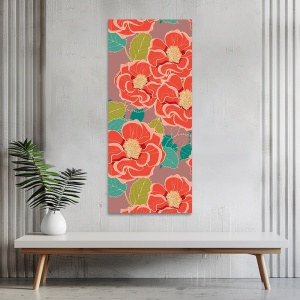 Tablou canvas - Red Wild Roses (Floral 125) - Img 3