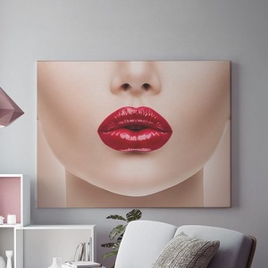 Tablou Canvas Tempting Lips