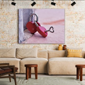 Tablou Canvas The Key To My Heart