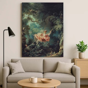 Tablou Canvas "The Swing" - Leagănul