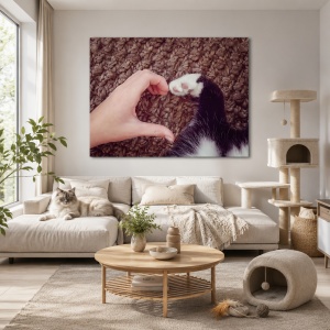 Tablou Canvas Unconditional Love (For Pets)