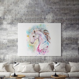Tablou Canvas Unicorn Pictura - Img 3