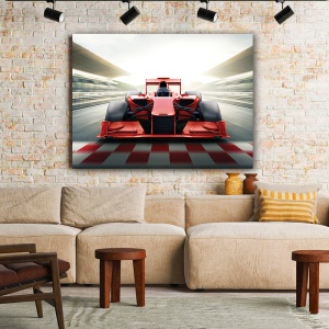 Tablou F1 finish line