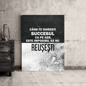 Tablou Motivational - Cand Iti Doresti Succesul Ca Pe Aer - Img 3