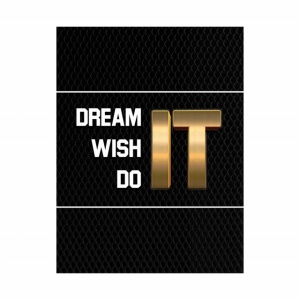 Tablou Motivational - Dream wish do - Img 4