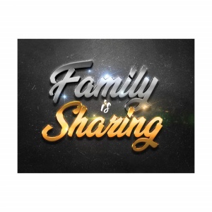 Tablou Motivational - Family is sharing - Img 4