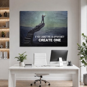 Tablou Motivational - If You Cannot Find An Opportunity
