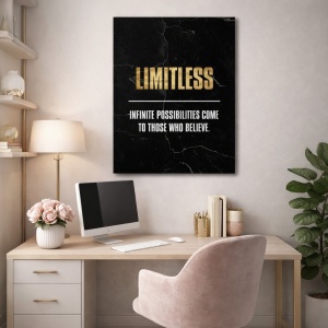 Tablou Motivational - Limitless