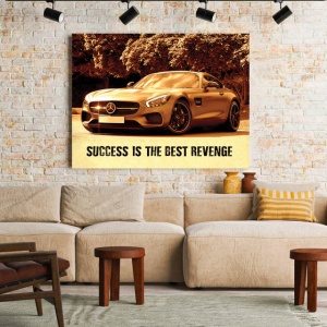 Tablou Motivational - Success Is The Best Revenge