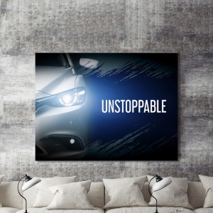 Tablou Motivational - Unstoppable - Img 2