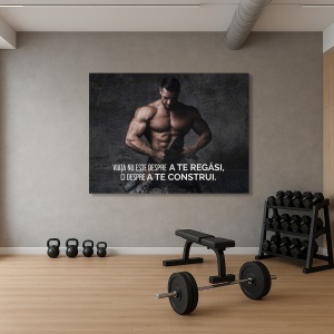 Tablou Motivational - Viata Nu Este Despre A Te Regasi