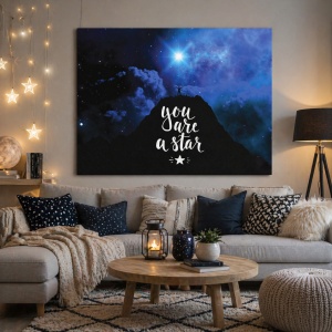 Tablou Motivational - You Are A Star