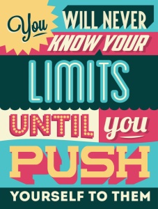 Tablou Motivational - You Will Never Know Your Limits - Img 2
